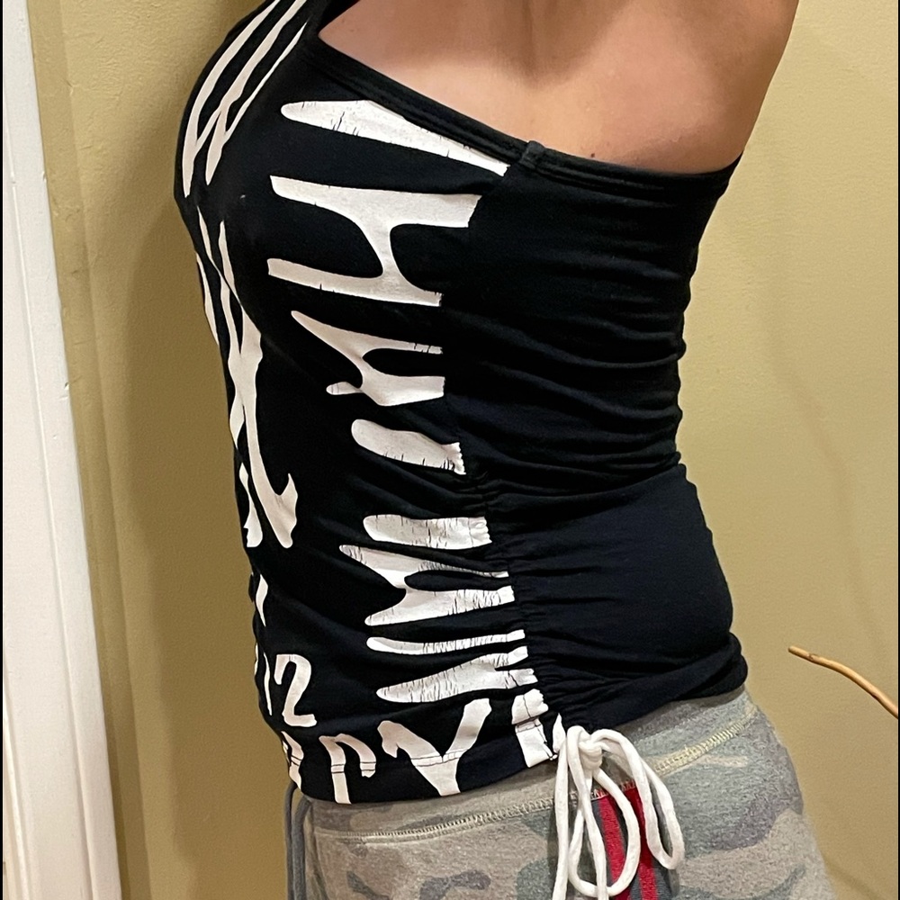 Topia Halter Top with Ruched Side - Picture 3 of 4